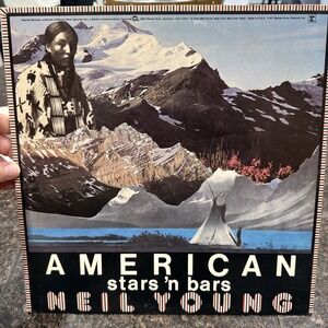 Neil Young American Stars 'n Bars LP 1977 Reprise MSK 2261 EX Vinyl Crazy Horse